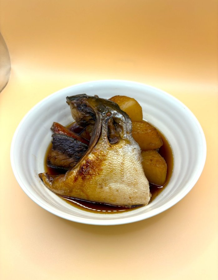 かえしを使った盛り付け例